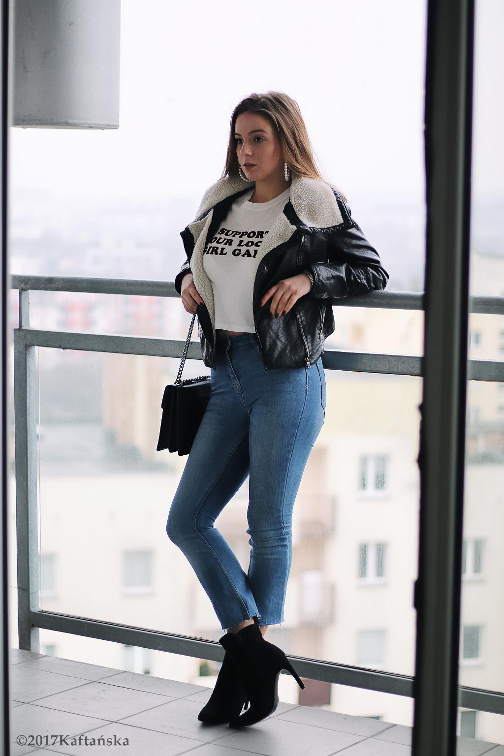 Buty DeeZee, T-shirt Local Girl Gang — Joannavi