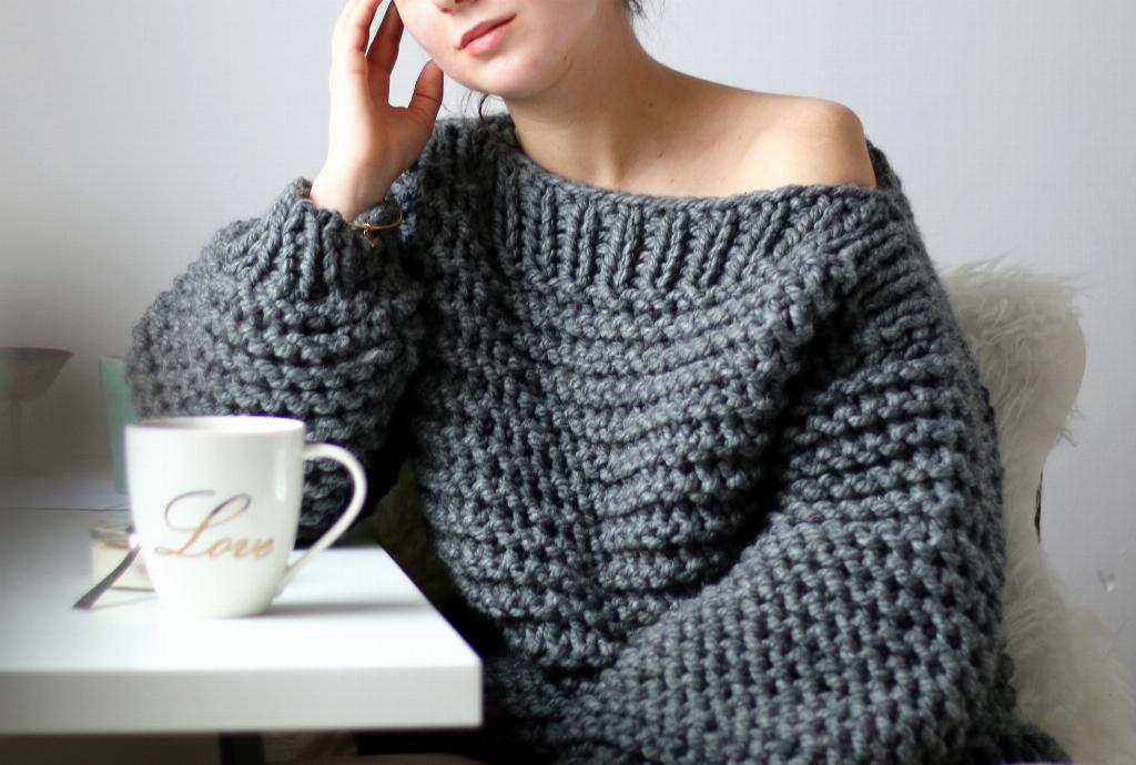 Szary sweter  Vłóka — Joannavi